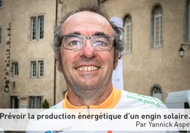 Prévoir la production énergétique d’un engin solaire.