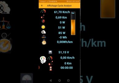 Cycle Analyst Bluetooth App