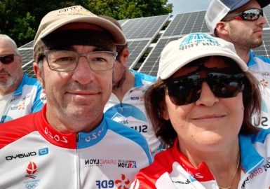 Sur les pavés, la joie