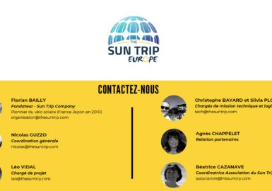 L'équipe Sun Trip Europe 2021