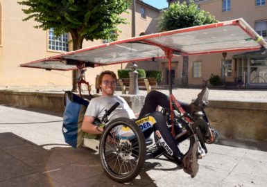Une thèse sur un vélo solaire sans chaine à base de super-condensateurs