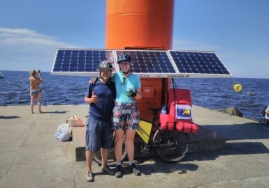 Arrival in Riga 28.June 14:10