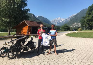 Christian and Laurence Surugue meeting in Slovenia