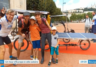 Sun Trip Europe, on JT 19-20 on France 3 Bourgogne